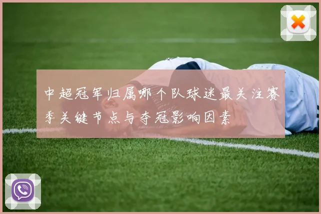 中超冠军归属哪个队球迷最关注赛季关键节点与夺冠影响因素